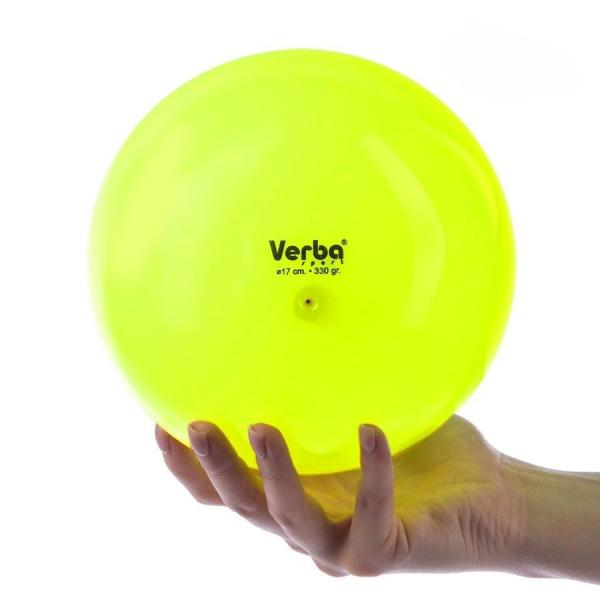 Verba Sport Gymnastic ball Juniors 17 cm monochrom (Lemon)