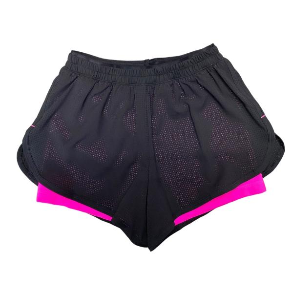 WE2 Shorts "RG Maniya" (36, Black-Rosa)