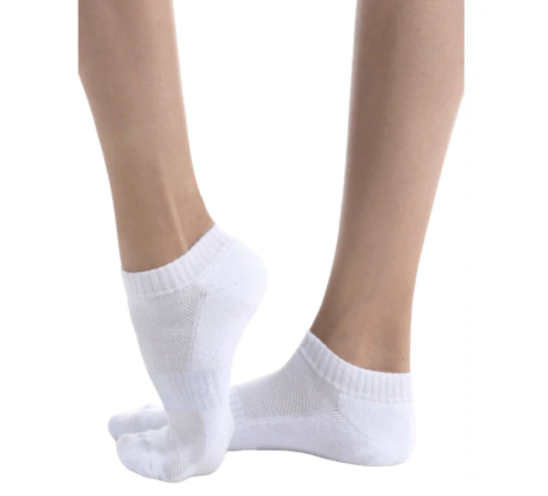 SOLO Ankle socks white