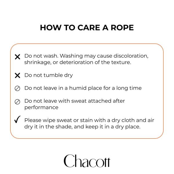 CHACOTT Gym Rope 2,5 m 301509 0008-98