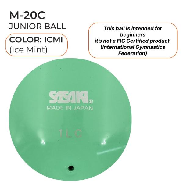 SASAKI Gymnastic ball Juniors M-20C (ICMI, Rubber, 15)