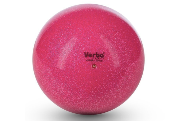 Verba Sport Gymnastic ball Juniors 16 cm glitter (Pink)