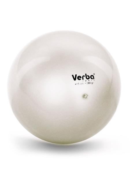 Verba Sport Gymnastic ball Juniors 16 cm metallic (Pearl)