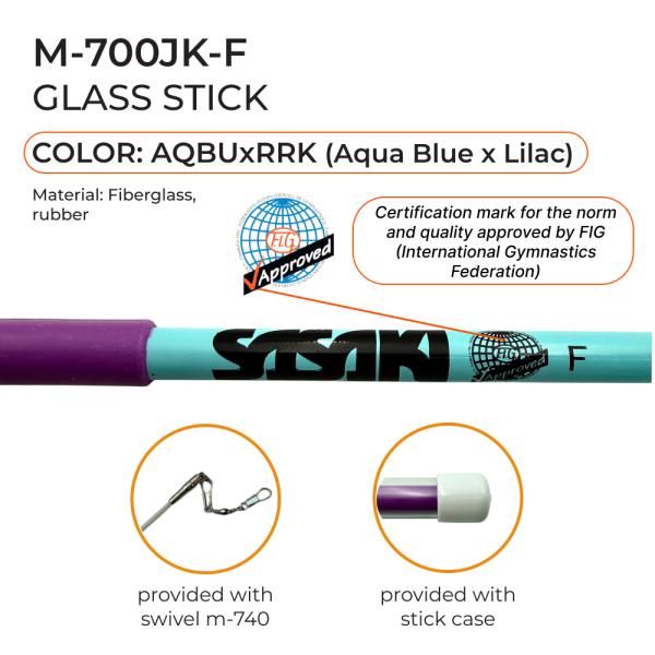 SASAKI Stick Juniors M-700JK (FIG, AQBUxRRK, Fiberglass, 57 cm)