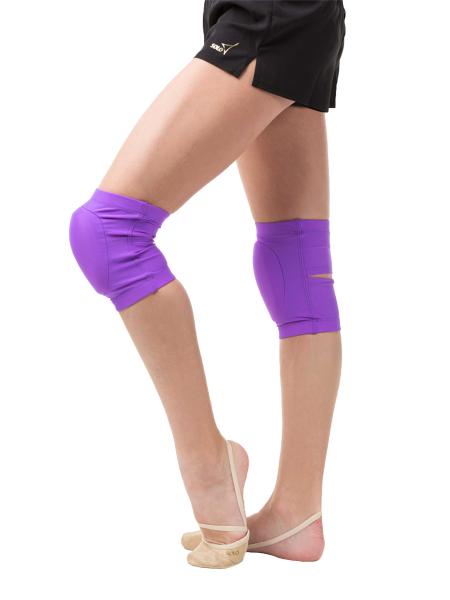 Molded knee pads, Purple.