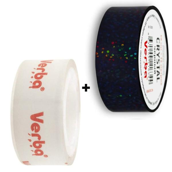 Crystal Verba tape set scotch ( Black)