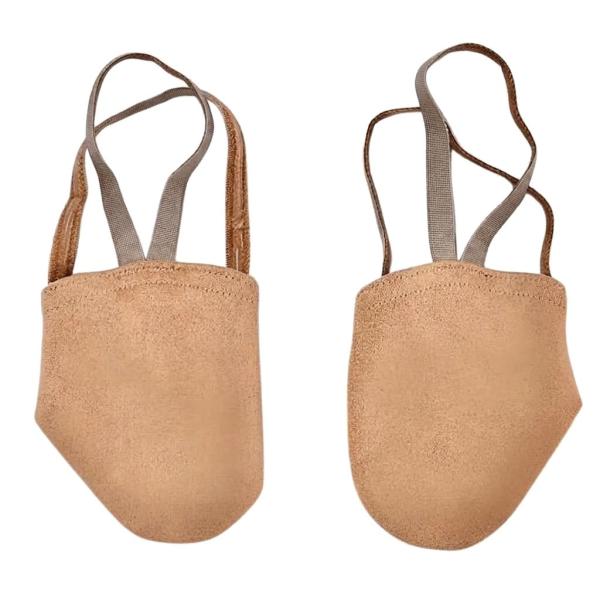 SOLO Vegan suede lightweight textile half shoes tan suntan OB52-78
