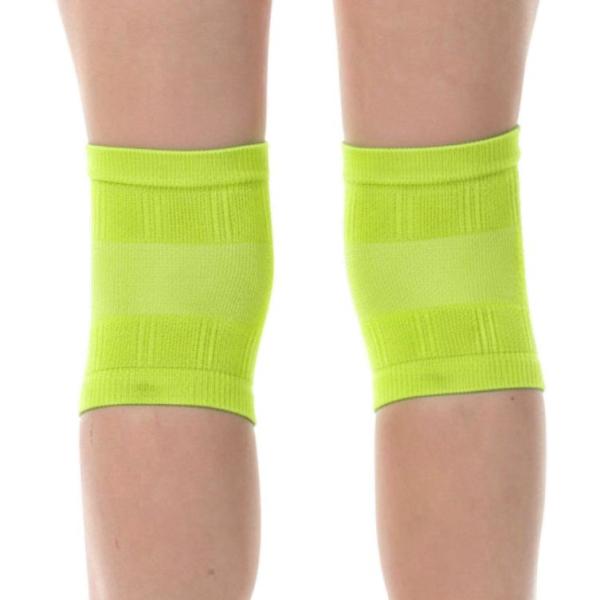 SOLO Knitted knee pads, lime neon NK4.8