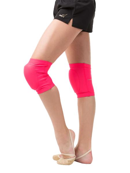  Molded knee pads, Coral neon