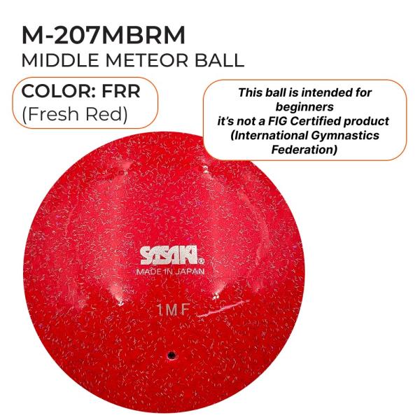 SASAKI Gymnastic ball Juniors M-207MBRM (17cm,FRR)