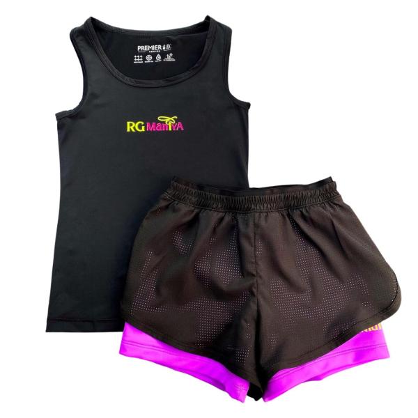 WE2 Shorts "RG Maniya" (36, Black-Violet)