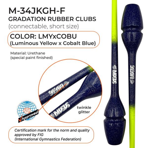 SASAKI Rubber club Juniors M-34JKGH high-grade color (FIG, LMYxCOBU, 40,5 cm)