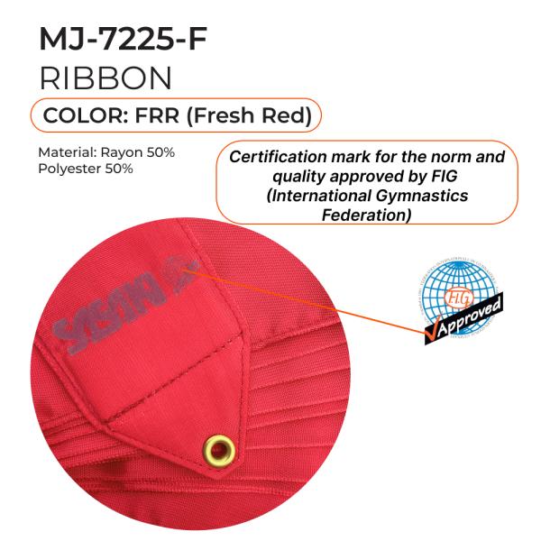 SASAKI Gymnastic ribbon 5 m MJ-7225-F (FIG, FRR)