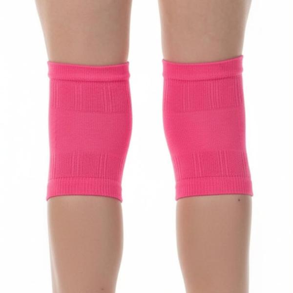 SOLO Knitted knee pads, pink neon NK4.9