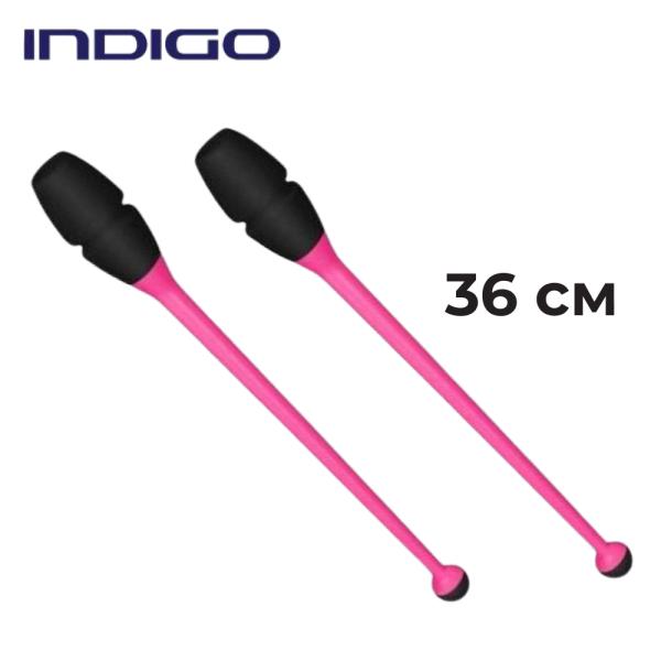 INDIGO Rubber club Juniors, connectable, combined АВ233R IN017 (Taiwan) (36 cm pink and black)