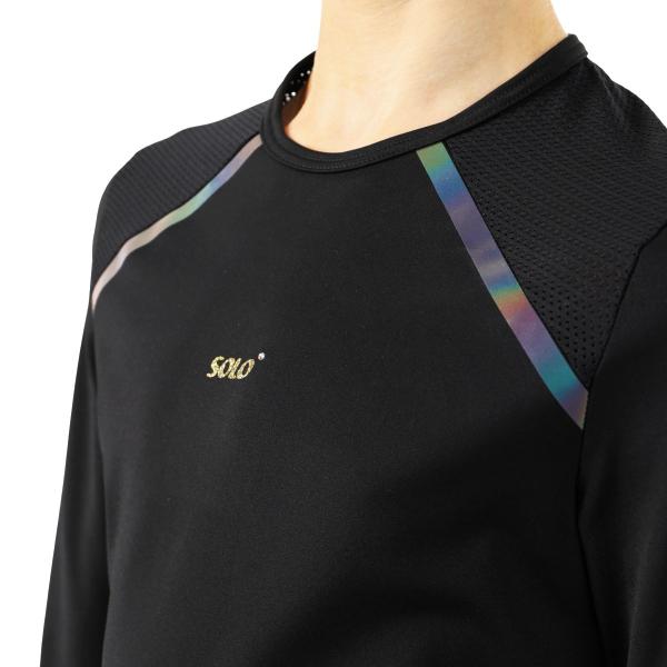SOLO Black longsleeve «Impulse»