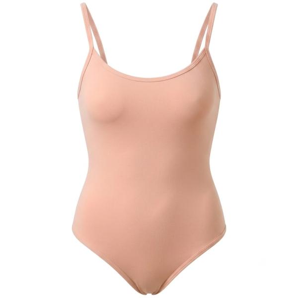 SOLO Underwear leotard with straps polyamide beige