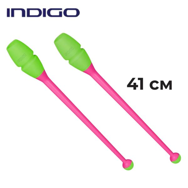 INDIGO Rubber club Juniors, connectable, combined АВ246R IN018 (Taiwan) (41 cm cyclamen and light green)
