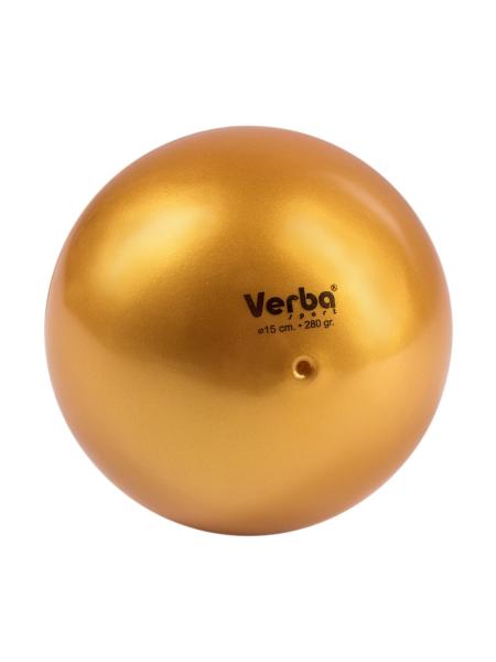 Verba Sport Gymnastic ball Juniors 15 cm metallic (Gold)