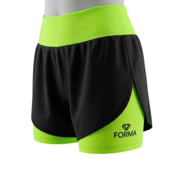 FORMA Double short (XXS, Lemon)