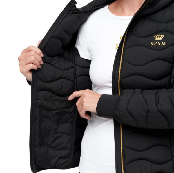 S.P.S.M Quilted Jacket Black