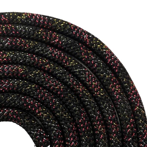 Grand Prix Rope lurex 3 m (3 m lurex black with colored )