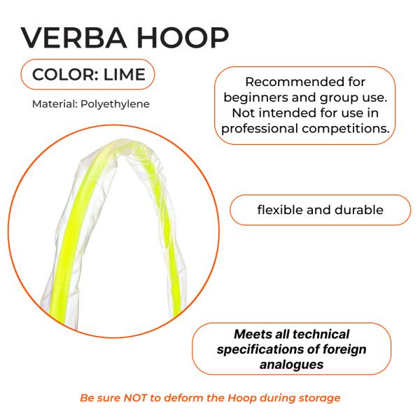 Verba Sport Hoop 85 cm (85 cm, Lime)