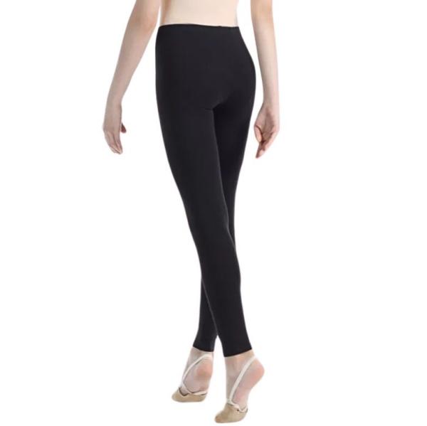SOLO Ankle length leggings cotton black