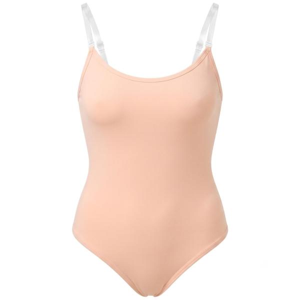 SOLO Underwear leotard with silicon straps polyamide skin