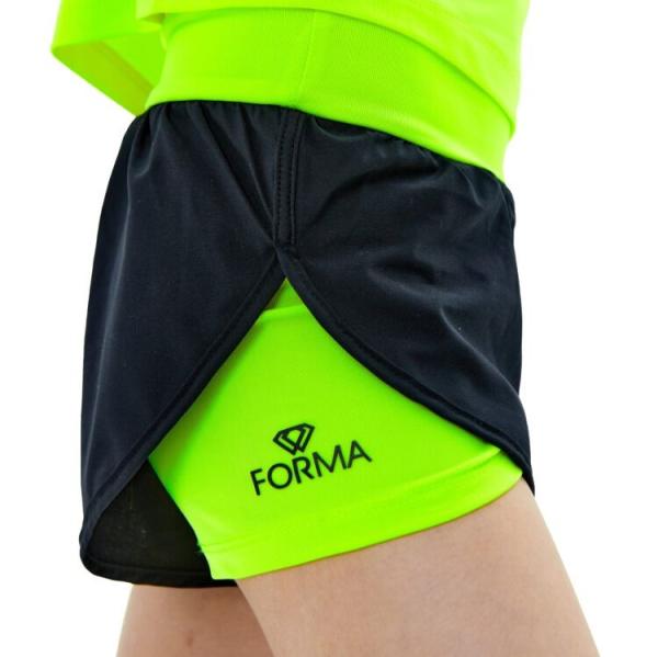 FORMA Double short (XXS, Lemon)