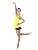 SOLO Loose fit scoop neck tank top, Yellow neon