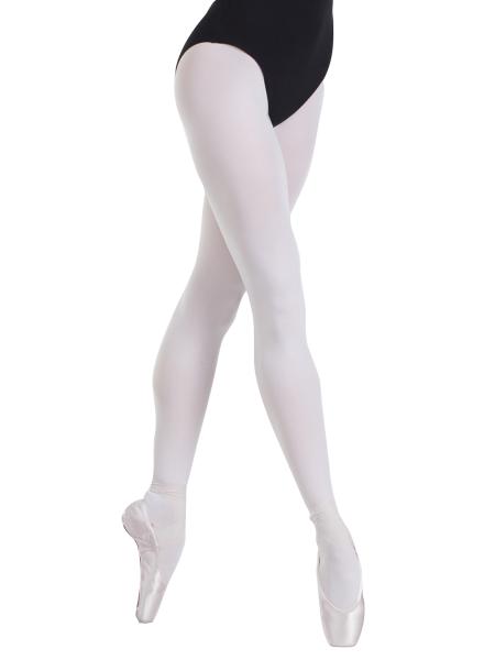  Full foot tights, 80 DEN, White