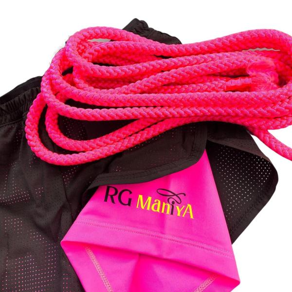 WE2 Shorts "RG Maniya" (36, Black-Rosa)
