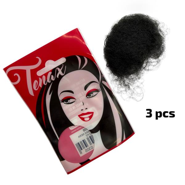 Pastorelli Invisible hair net  (20180, Уп- 3 шт, Black)