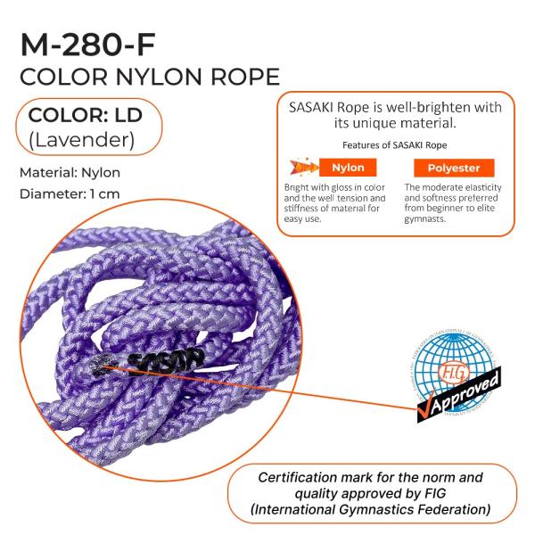 SASAKI Rope 3 m M-280 (FIG, LD, Nylon)