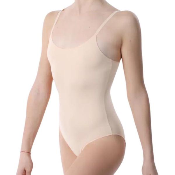 SOLO Underwear leotard with straps polyamide beige