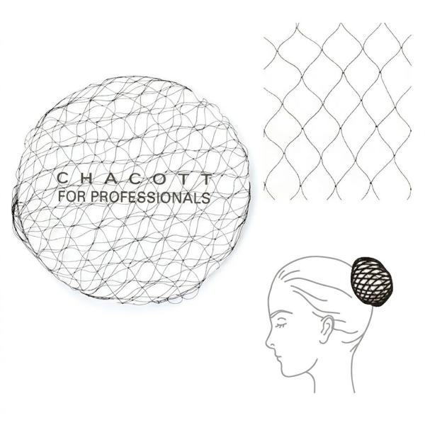 CHACOTT Chignon Net L 503643 0369-88 (3pcs)