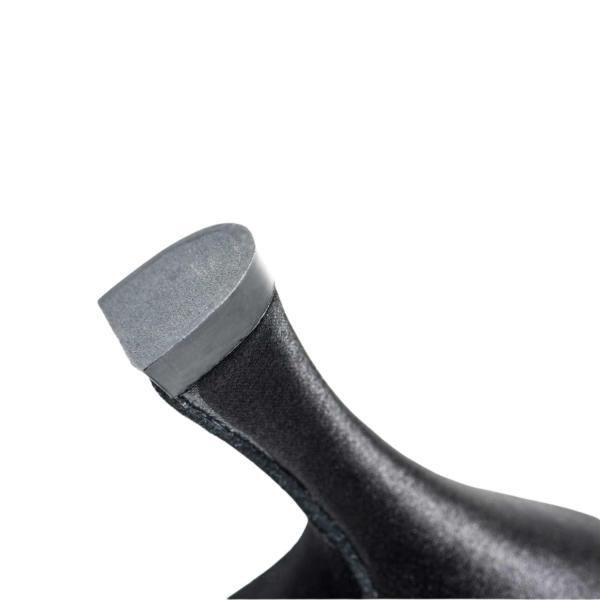 Juanita Ladie's Ballroom shoes satin BR31028S (10, Black)